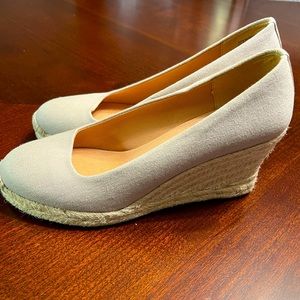J Crew wedges - never worn!